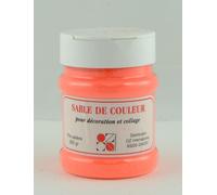 Sable Couleur, Pot Verseur De 250 Gr Fluo Orange