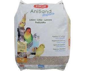 Sable cristallin d'anis pour oiseaux Zolux Blanc 25 kg