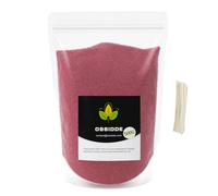 Sable de Bougie avec mèche Ossidde® -20 mèches de Bougie sans Base- Sable Bougie Kit pour DIY-9 Couleurs - 500g