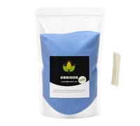 Sable de Bougie avec mèche Ossidde® -20 mèches de Bougie sans Base- Sable Bougie Kit pour DIY-9 Couleurs - 500g