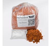 Sable de moulage, sable à huile pour fonte de métal, 100 g de talc gratuit, fabriqué en Allemagne, pour fonte de métal, à grain très fin, réutilisable, ignifuge, idéal pour les fondeurs d'art et de