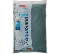 Sable décoratif pour aquariums - Aquasand - Color Bleu - 5Kg - Quartzite concassée - 2-3mm