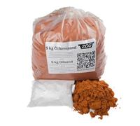 Sable huilé pour construire des moules à sable, 1 à 25 kg, à partir de 5 kg + 100 kg de talc gratuit pour métaux légers et lourds, grain très fin, réutilisable, idéal pour les arroseurs d'art et de
