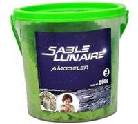 Sable lunaire/moon sand à modeler vert 500g(...) - Vert G
