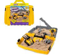 Sable Magique-Mallette De Construction 907 G+3 Accessoires-Emportez Votre Sable À Modeler Partout&Sculptez Vos Créations Comme De La Pâte À Modeler-Jouet Enfant 3 Ans Et +