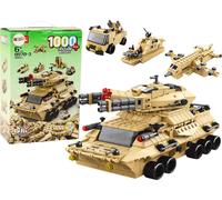 Sable militaire Blocs de chars militaires Set 1000 pièces