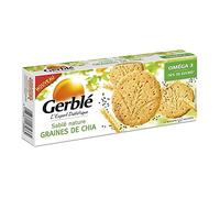 Sablé Nature Au Graines Chia 132G|Gerblé|(Lot De 4)|Best Deal
