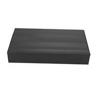 Sable Noir 50 x 178 x 300 mm Boîtier d'ingénierie en aluminium Boîtier de protection électronique électronique|Boîte de refroidissement en aluminium