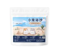 Sable pour hamster - Anti-odeurs - Nettoyage sans graisse - Sable de bain | Sable de silice | Contrôle des odeurs et formule sans poussière | Sable de bain pour hamster et litière de nettoyage pour