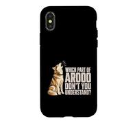 Sable Siberian Husky Funny Coque pour iPhone X/XS