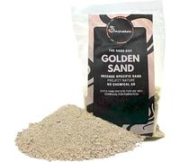 Sable Silicium doré Samsara pour bâtons d'encens, résistant à la Chaleur Contre Les charbons, Sable granulé Naturel pour bâtons d'encens 0,1-0,4 mm (50g)