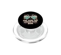 Sable Soleil et Plan de leçon pour Enseignant d'école Primaire PopSockets PopGrip pour MagSafe