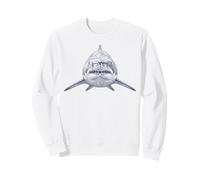 Sable, Tigre, Requin, tête de Requin, Gravure Vintage espèces Sweatshirt