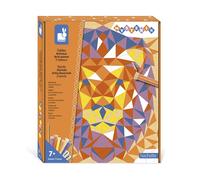 Janod - Coffret Sables Animaux de la Savane - 2 Tableaux à Réaliser - Mysterix - Kit Loisir Créatif Enfant - Dextérité et Concentration - Dès 7 Ans, J07978