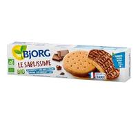 Sablés Bio Chocolat Fondant 200g Bjorg | Gourmandise Équilibrée | Idéal pour une pause saine et délicieuse - Le Lot De 3