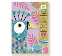 Sables colorés et paillettes Éblouissants oiseaux Djeco G