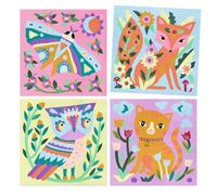 Jeu créatif Djeco Coffret Sables colorés Garden lights E