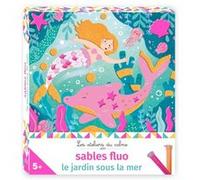 Sables fluo le jardin sous la mer - mini boîte avec accessoires