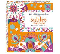 Sables mandalas - mini boite avec accessoires: mandalas