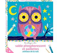 Sables phosphorescents et paillettes animaux de la nuit
