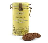 SABLES TROIS PEPITES DE CHOCOLAT - BOITE METAL RONDE 200 g