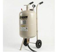 Sableuse aérogommeuse Portable - DRAGON 40 - Cuve 40 litres - Décapage Bois Métal Pierre
