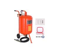 Sableuse Haute Pression Capacité Réservoir 75,7 L 60-110 PSI avec 4 Buses
