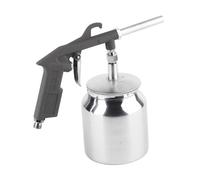 Sableuse Kit de Pulvérisation d'air pour Compresseur d'air avec Pot en Aluminium, Corps en Alliage Moulé sous Pression pour Ponçage, Polissage, L'élimination de