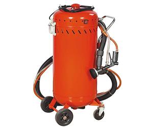 SABLEUSE MOBILE COMPLETE - COMBINE SABLEUSE ASPIRATEUR MOBILE 106L intérieur/extérieur