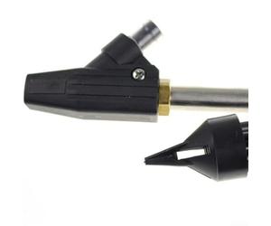 Sableuse pour nettoyeur haute pression compatible avec les raccords de tuyau de lance et pour les kits de jet de sablage humide, construction en acier inoxydable en cuivre