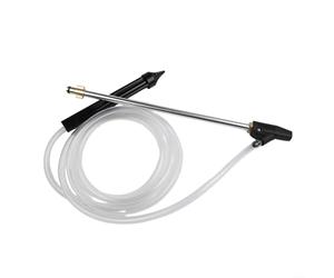 Sableuse pour nettoyeur haute pression, embout de sablage en cuivre et acier inoxydable avec tuyau et lance pour sablage humide, idéal pour enlever la peinture, la rouille et la saleté sur le jardin