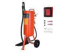 Sableuse Robuste-Duoku-37 L-Réservoir de Sablage Abrasif Portable Haute Pression de 60 à 110 PSI