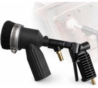 Sableuse sous vide de 28 gallons, kit de sablage le nettoyage de surfaces, avec pistolet de récupération et buse en céramique, lélimination localisée de la peinture et de la rouille.