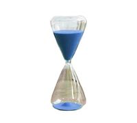 Sablier 2 pcs sablier en verre multicolore 5-30 min(Blue,30min)