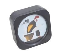 Sablier 5 minutes en forme de toilette - Décoration de salle de bain - Outil de gestion visuelle du temps avec design moderne et humoristique - Minuteur de salle de bain pour toilettes