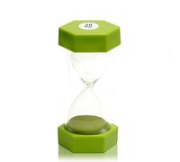 Sablier à minuterie, Sablier Enfant, Minuteur Sabliers, Sablier Sécurité Enfant, Coloré Sablier Sable Horloge Minuteur, Minuterie de Cuisine, décoration de Bureau à Domicile,30 Minutes, Grün