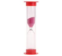 Sablier à sable 1 min pour enfants - Minuteur de cuisine - Décoration de la maison - Horloge murale numérique