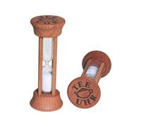 Sablier à thé 3 minutes traditionnel en bois
