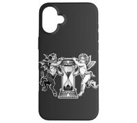 Sablier Ange Diable Good Evil Coque pour iPhone 16 Plus