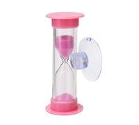 Sablier coloré de 3 minutes pour la douche, le brossage des dents, la décoration de la maison, le bureau, le compte à rebours - Minuteur décoratif pour la douche et le brossage des dents