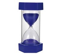 Sablier coloré en verre de sable, 2 pièces, 5/10/15/20/30min, horloge, fournitures minuterie cuisine, décoration la maison, artisanat(Dark Blue,30minutes)