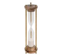 Sablier cylindre manguier et verre tropi