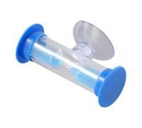 Sablier de cuisine avec ventouse colorée - Minuterie de 3 minutes - Sablier en plastique pour enfants - Assistant de gestion du temps - Brosse à dents - Douche de cuisine