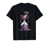 Sablier de Temps Galactique Univers Infini Espace T-Shirt