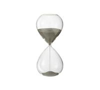 Sablier Déco Verre 23cm Gris