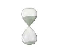 J-Line Sablier Decoratif Verre/Sable Blanc Medium