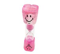 Sablier décoratif pour la cuisine - 3 minutes - Rose - Jouet pour enfants