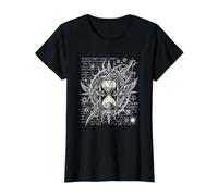 Sablier du Destin Goth Alt Skull Sigilism Y2K Grunge T-Shirt Graphique avec Valeur