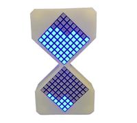 Sablier électronique Horloge électronique Minuterie à capteur de gravité (Lumière Blanche et Bleue)