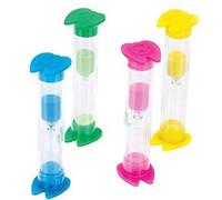 Sablier en forme de dent 2-3 minutes Pour le brossage des dents Couleur aléatoire